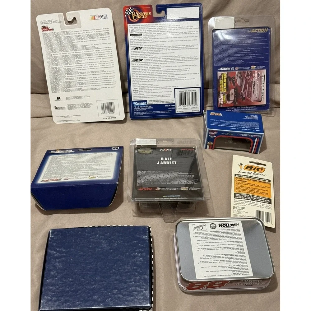 Dale Jarrett Collection Diecast And Cards‎ 9 Pieces New